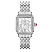 MICHELE Deco Mid Mid Stainless Diamond Watch
